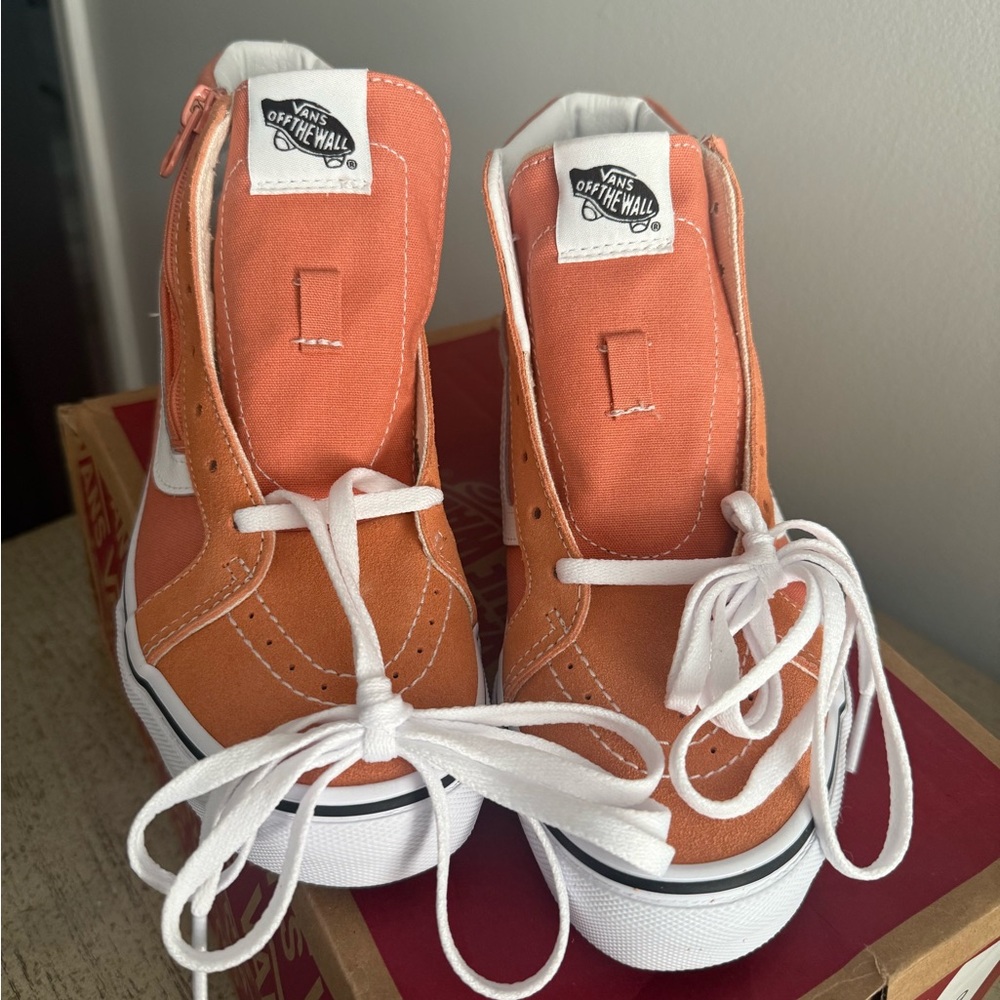 Vans Theory Sun Baked High-Tops with White Accents